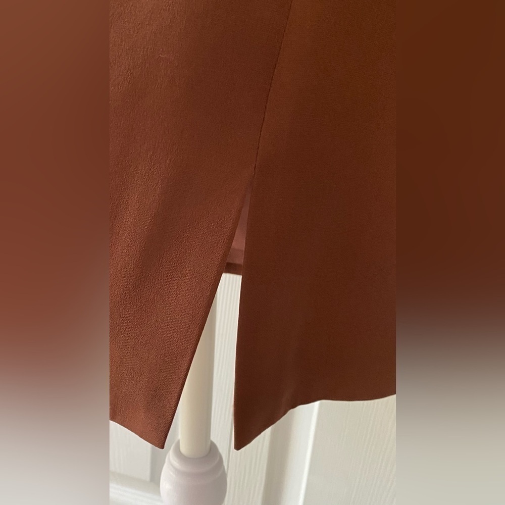 NWT Hugo 100% Silk Buscati Women’s Long Sleeve Dress Size 12 - Picture 3 of 9